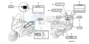 FES1509 Europe Direct - (ED / 2ED) drawing CAUTION LABEL