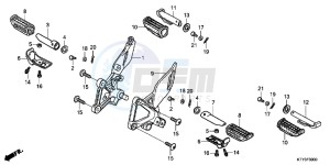 CBR125RSD CBR125RS UK - (E) drawing STEP