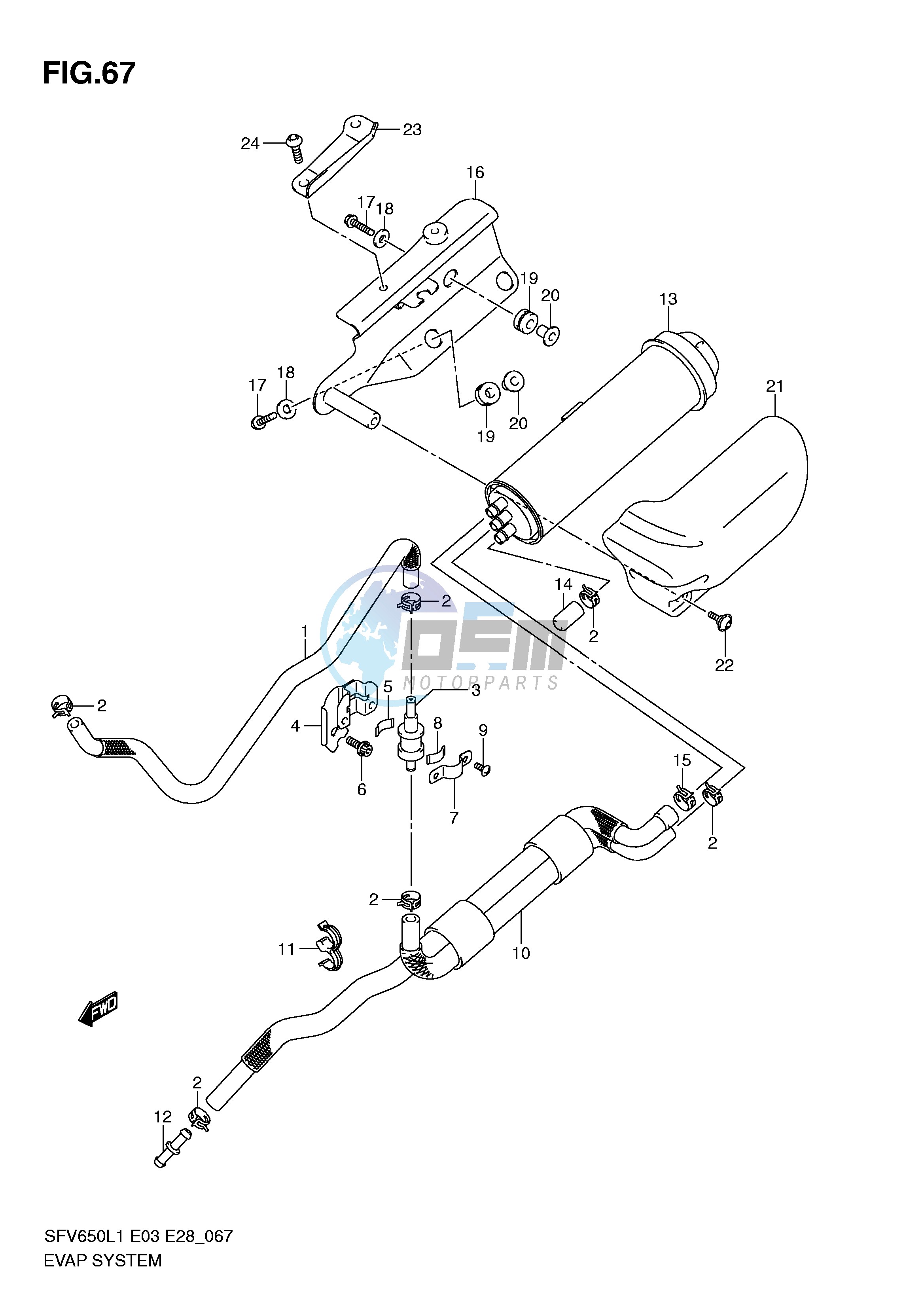 EVAP SYSTEM (SFV650AL1 E33)