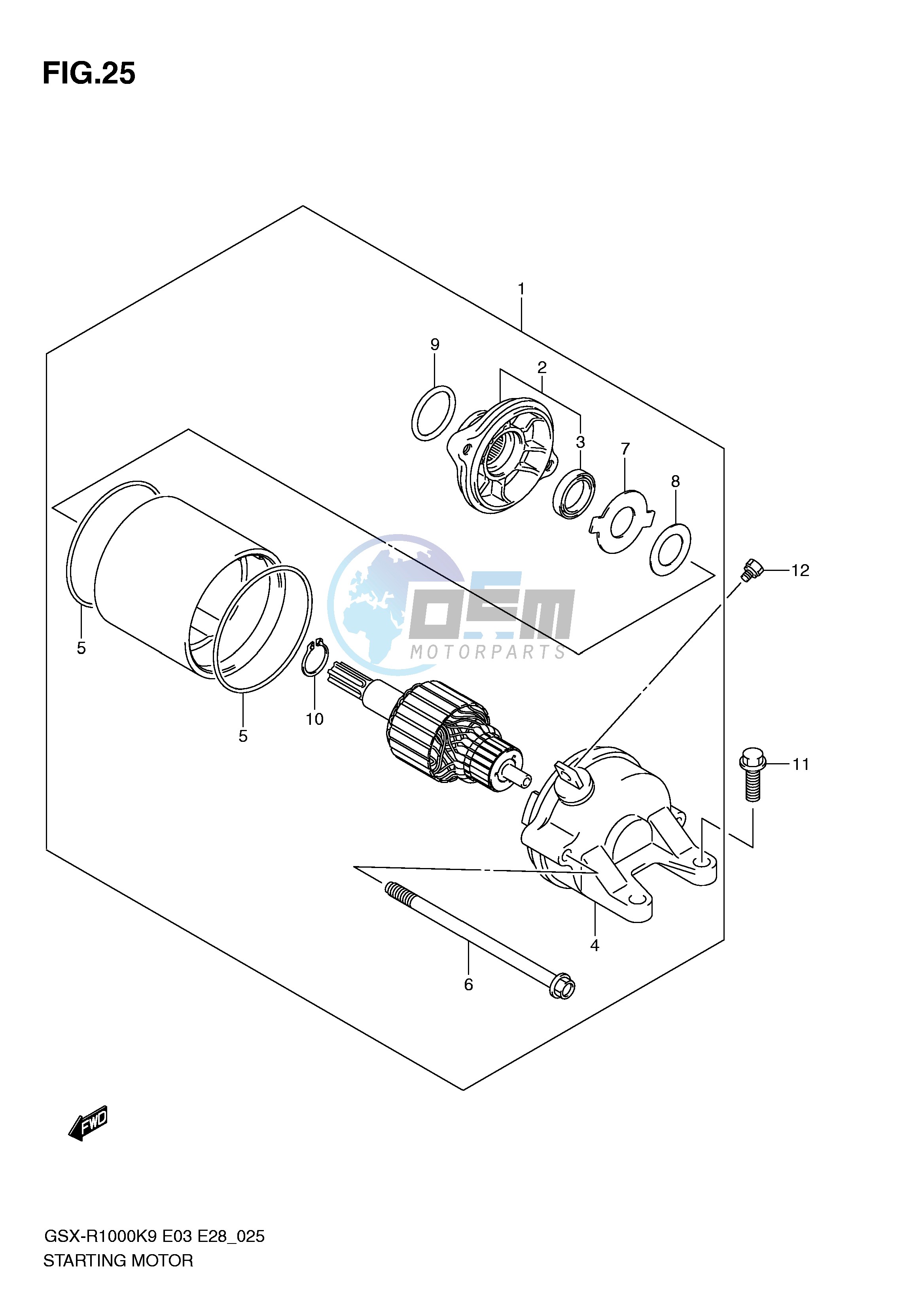 STARTING MOTOR