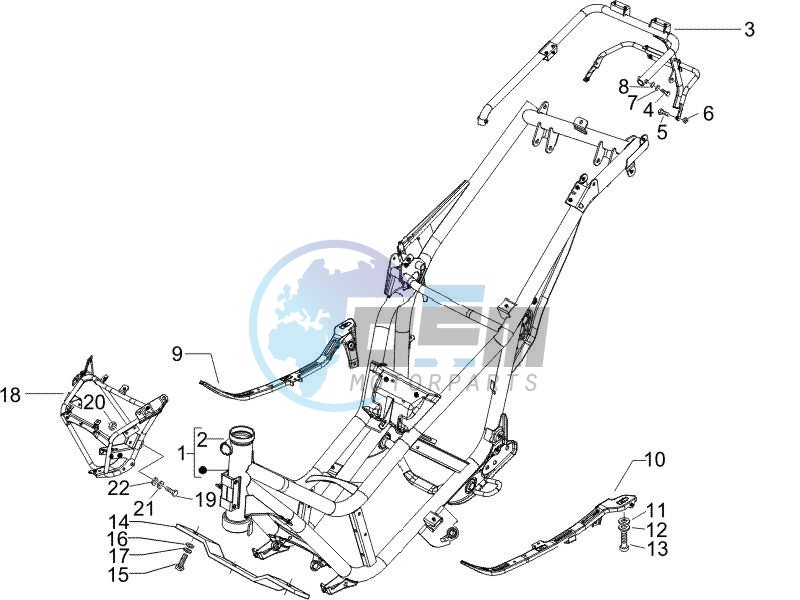 Frame bodywork