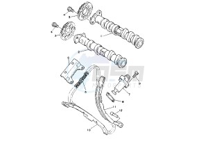 TDM 850 drawing CAMSHAFT -CHAIN