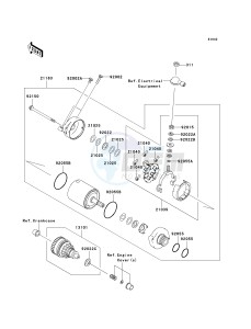 JT 1500 E [ULTRA 260X] (E9F) E9F drawing STARTER MOTOR