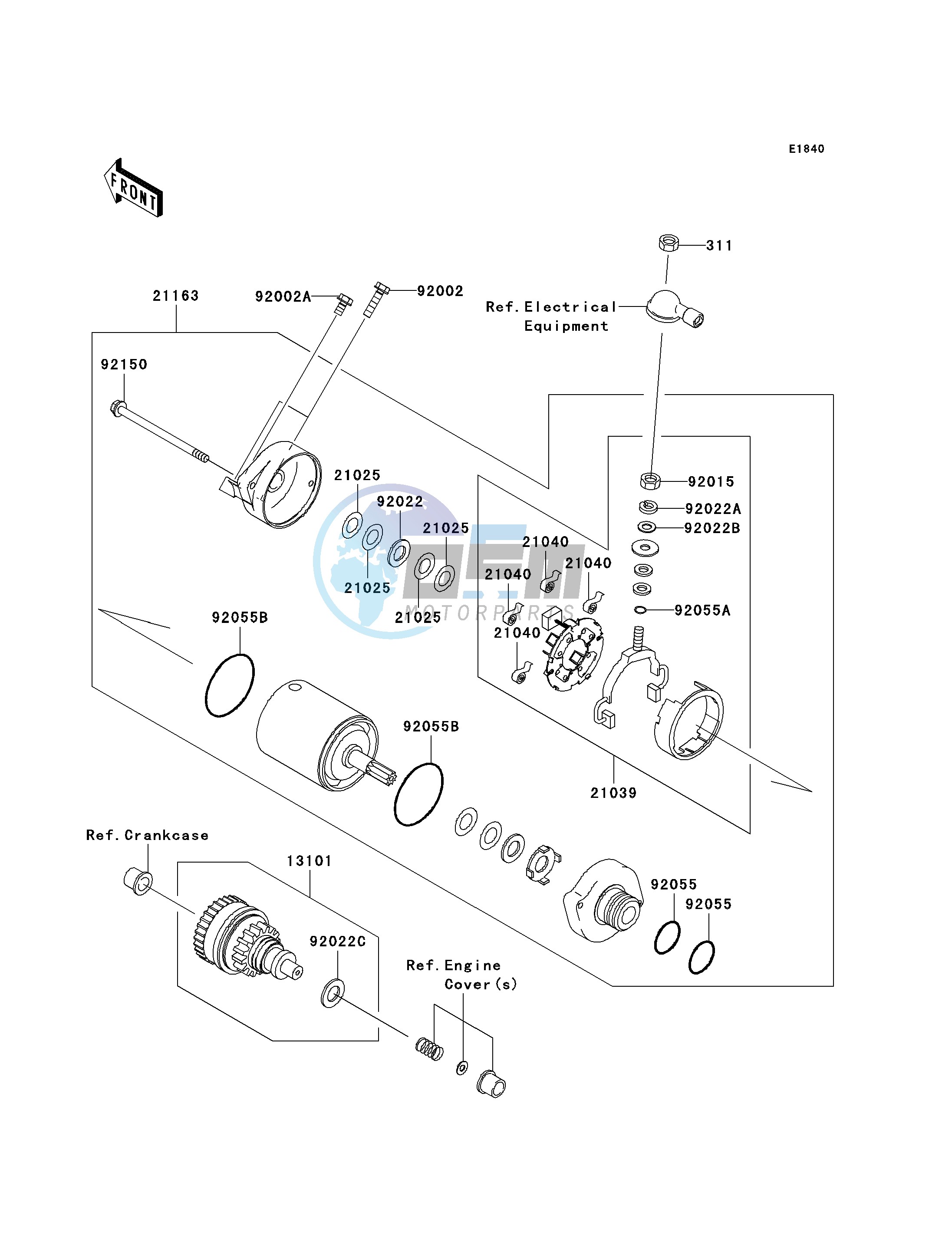 STARTER MOTOR