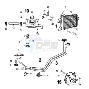 FIGHT XRACE 2 LNDA BE drawing COOLING SYSTEM