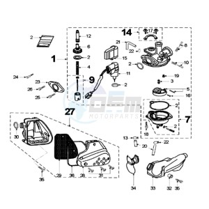 VIVA 2 CO drawing CARBURETTOR