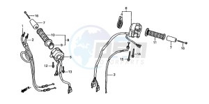 ST1100 drawing SWITCH/CABLE