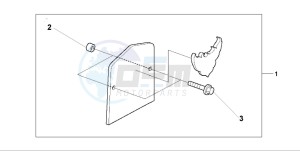 VT750DC SHADOW drawing BACKPANEL&MARK