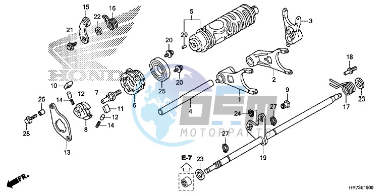 GEARSHIFT FORK