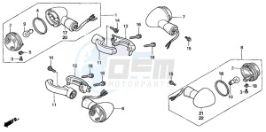 VTX1800C drawing WINKER