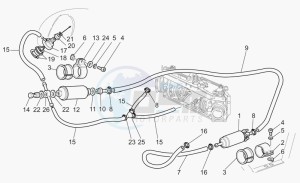 California 1100 EV PI Cat. Alum./Tit. PI Cat. drawing Fuel supply