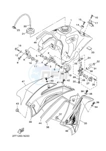 TT-R125 TT-R125LW (2CP4) drawing FUEL TANK