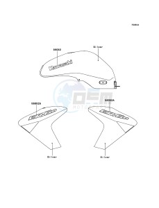 ER-6n ER650A6S GB XX (EU ME A(FRICA) drawing Decals(Silver)