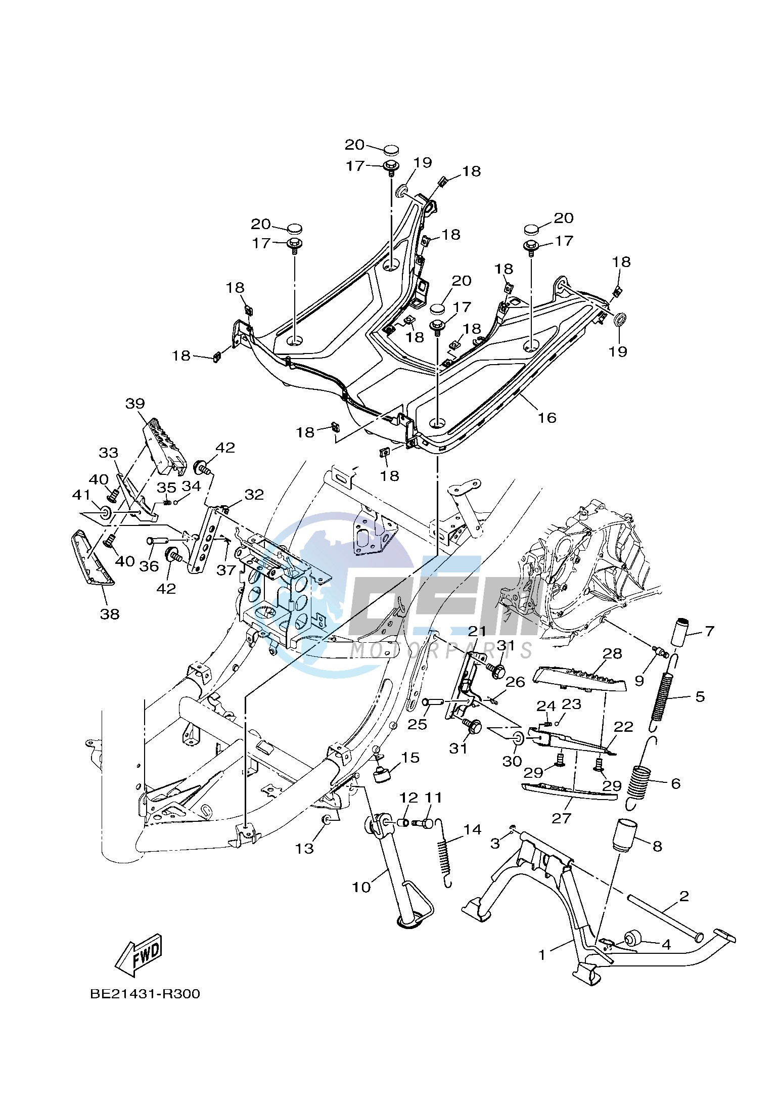 STAND & FOOTREST