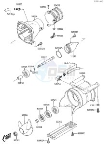 JS 650 A [650 SX] (A1) [650 SX] drawing JET PUMP