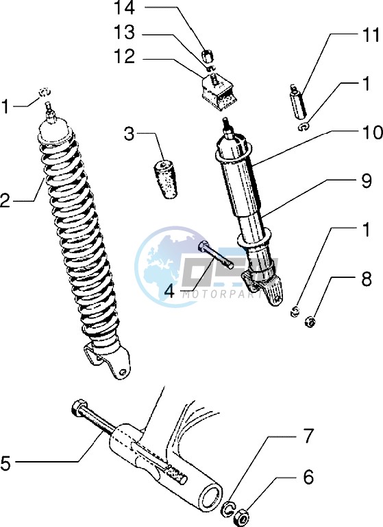 Rear Shock absorber