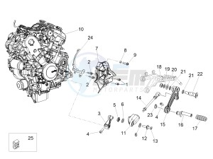 TUONO 1100 V4 RR E4 ABS (APAC) drawing Engine