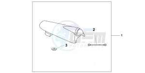 CBR600RR drawing MAINTENANCE STAND