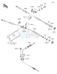 JET SKI STX-15F JT1500AHF EU drawing Cables