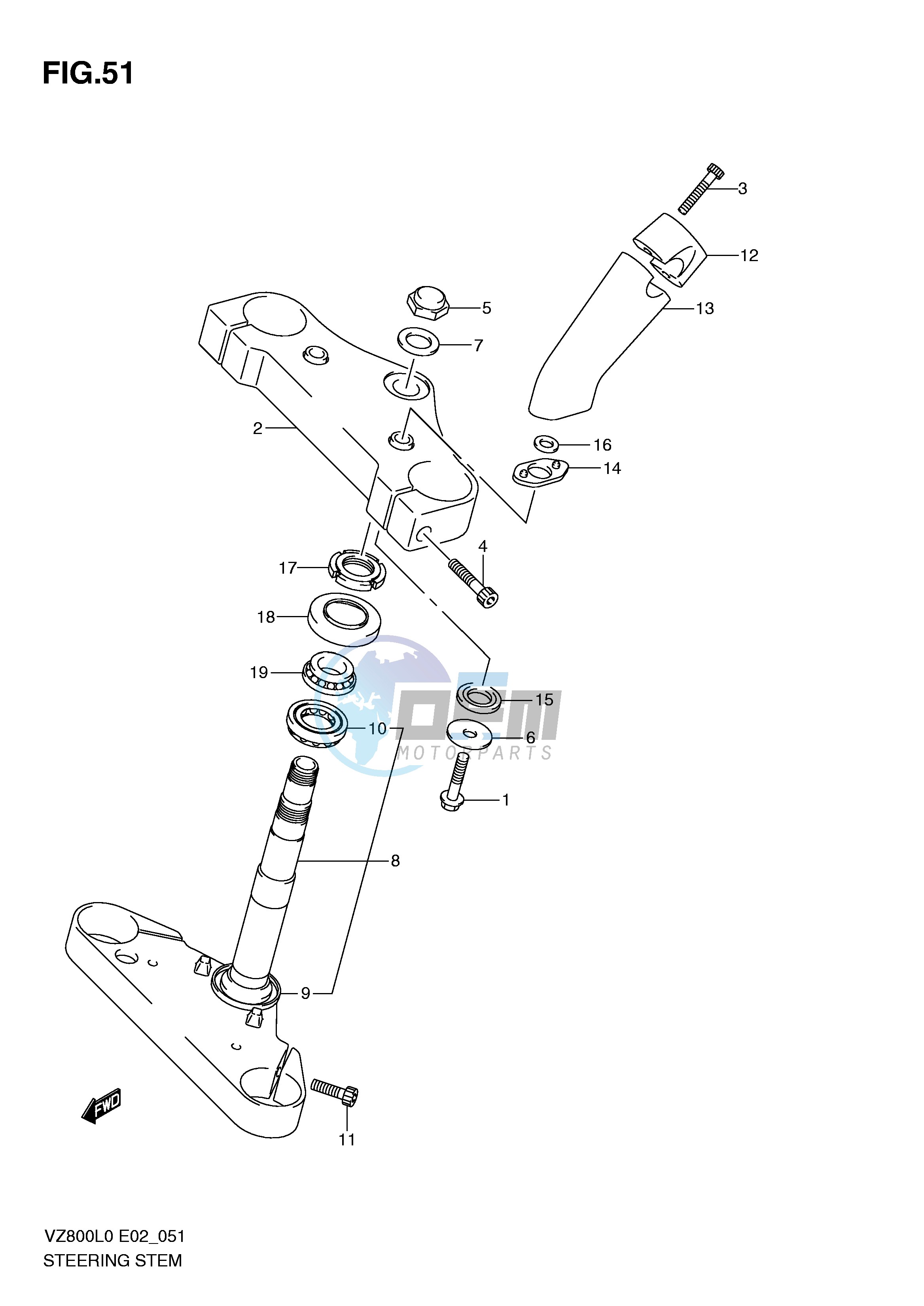 STEERING STEM