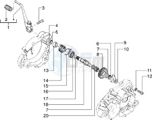 Surfer 50 drawing Starting shaft