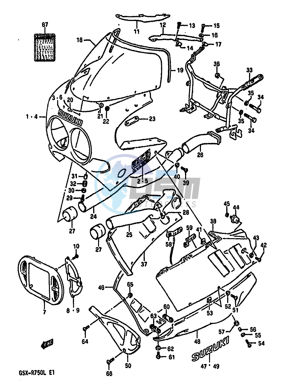 COWLING (MODEL J 33J)