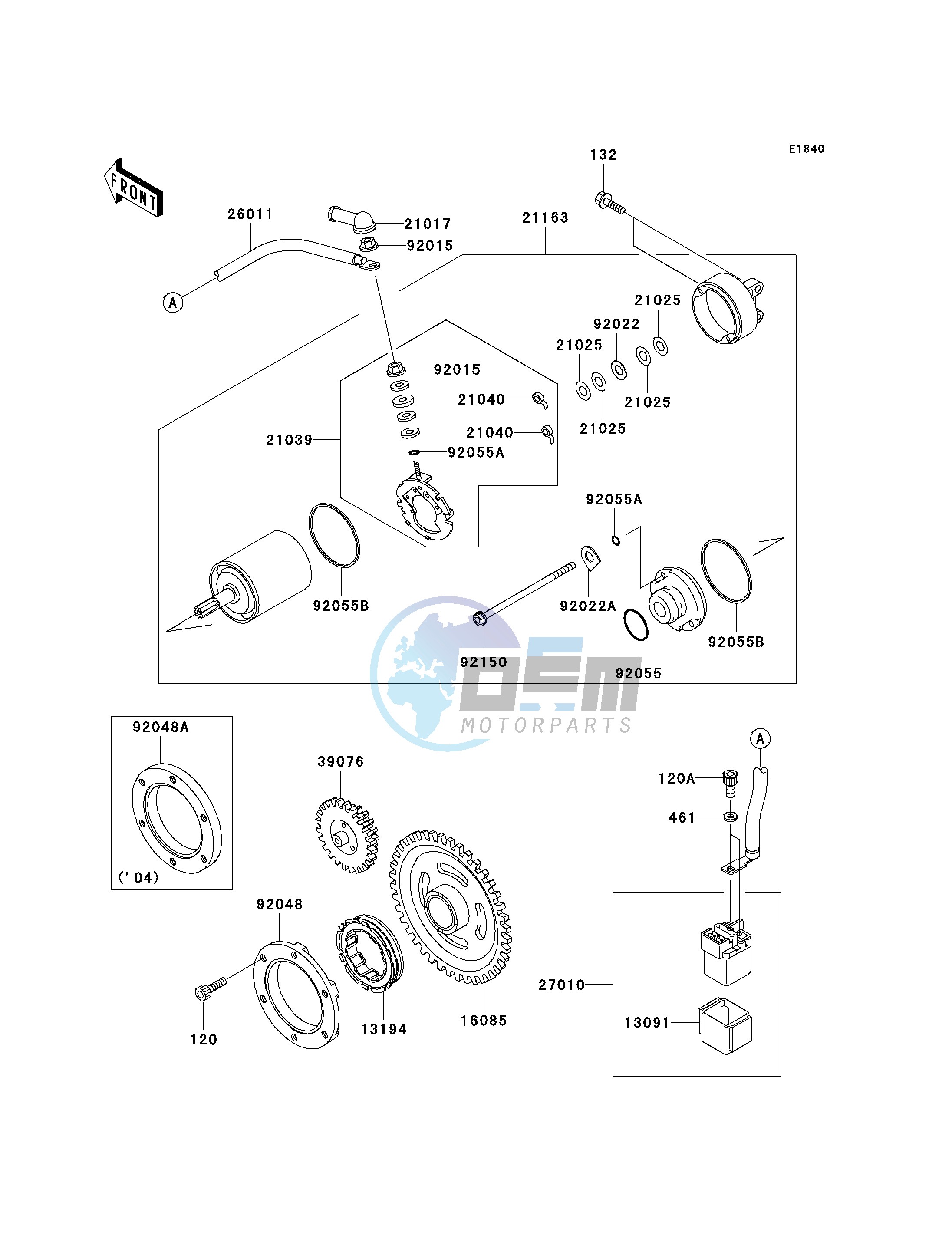 STARTER MOTOR