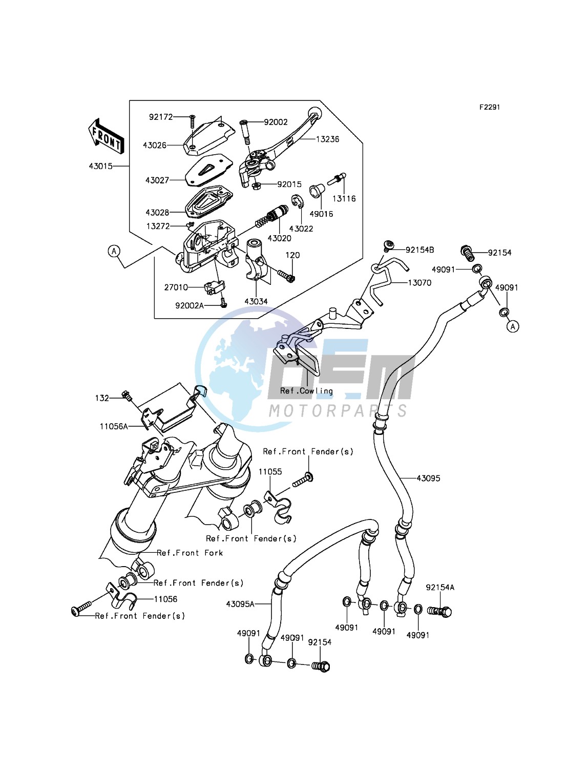 Front Master Cylinder