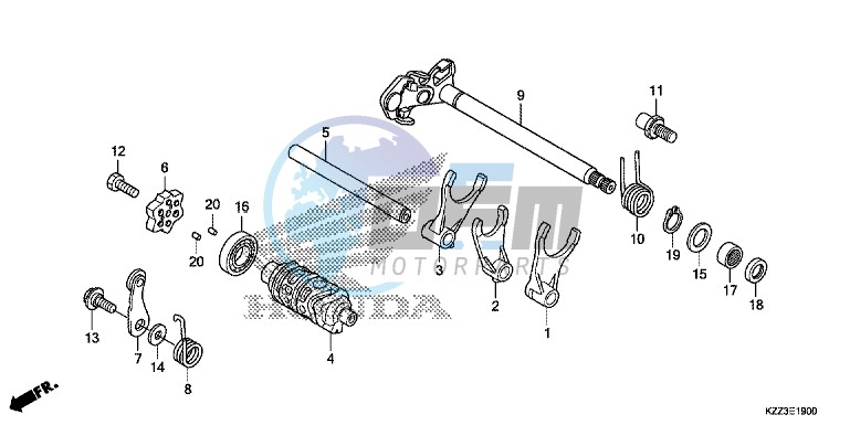 GEARSHIFT DRUM