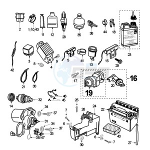 TKR R A BE drawing ELECTRIC PART