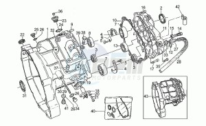 Daytona 1000 RS RS drawing Transmission cage