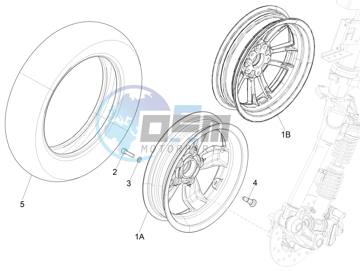 Front wheel