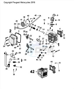 DJANGO 50 4T ALLURE drawing CYLINDER