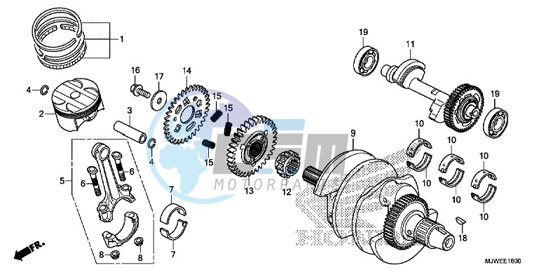 CRANKSHAFT/PISTON