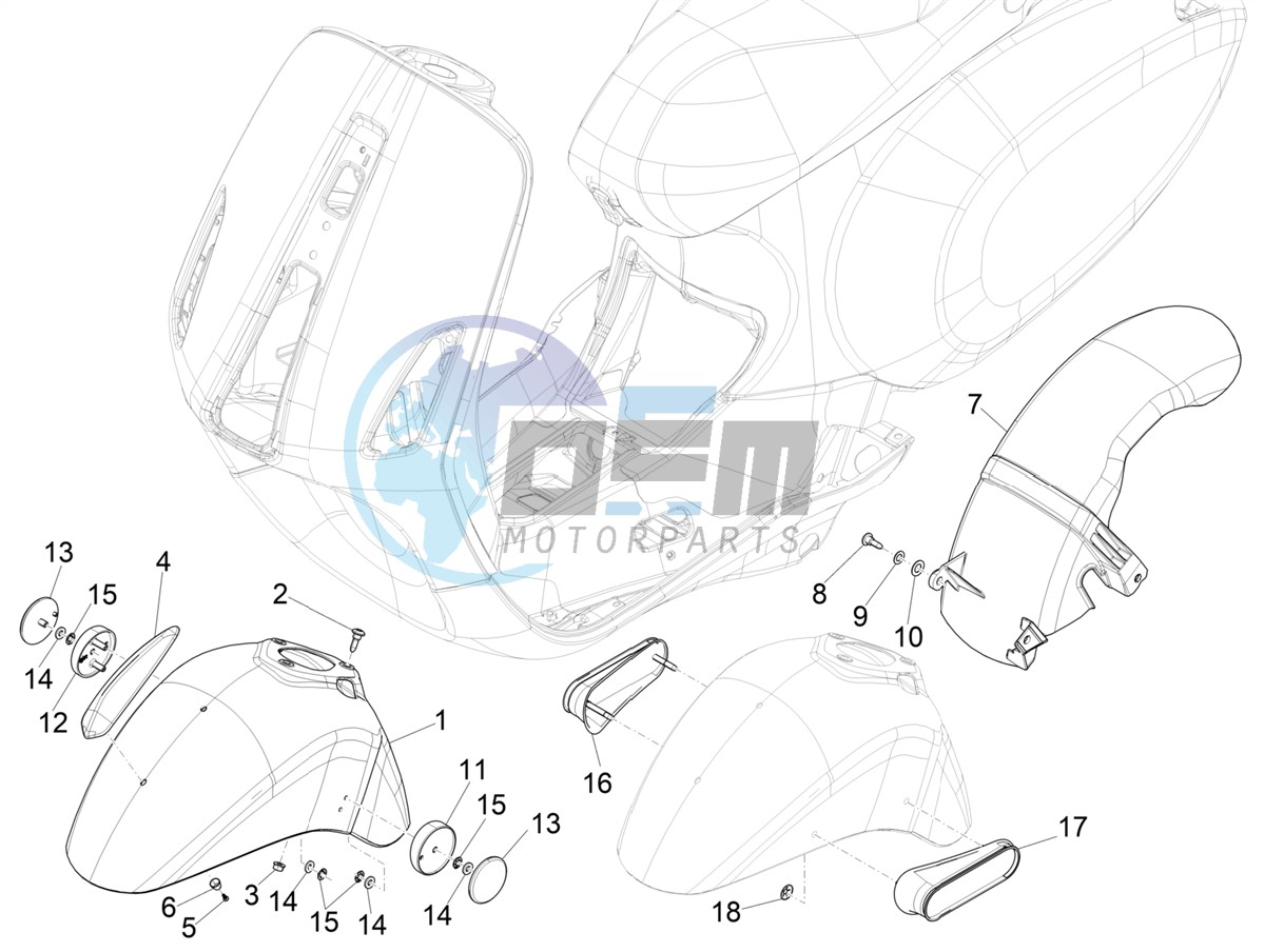 Wheel housing - Mudguard