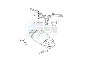 JET FORCE - 50 cc drawing STEERING HANDLE