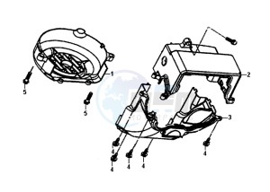 ALLO 50 (25 KM/H) (AJ05WA-NL) (L8-M0) drawing SHROUD ASSY / ALLO 50 (25 KM/H) (AJ05WA-NL) (L8-M0)