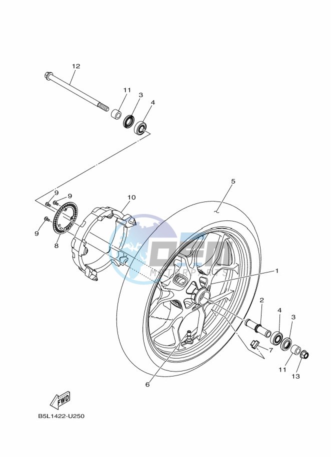 FRONT WHEEL