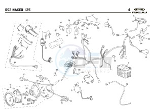 RS2 NAKED PRO 125 drawing ELECTRICS