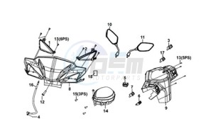 E-XPRO (EH4LW4-EU) (M3) drawing HANDLE COVER