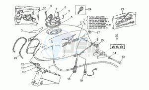 Daytona 1000 RS RS drawing Fuel tank