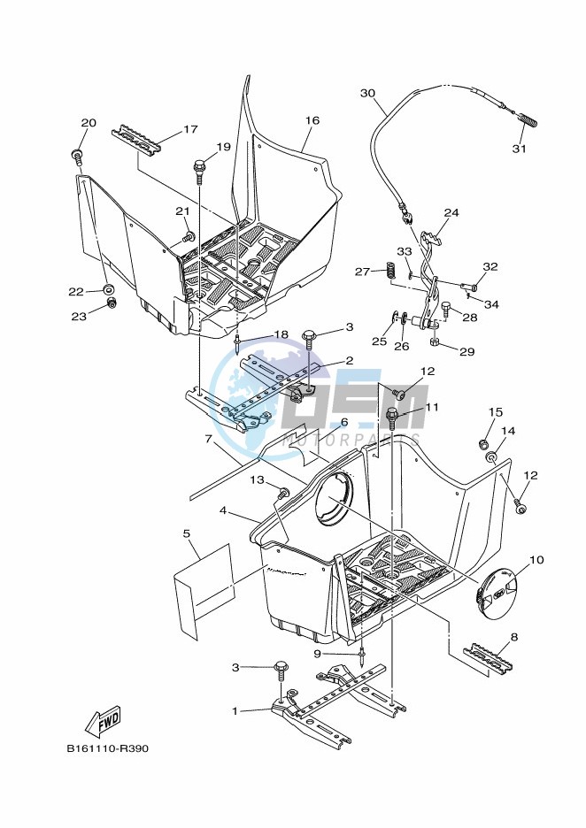 STAND & FOOTREST