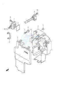 DF 225 drawing Rectifier/Ignition Coil