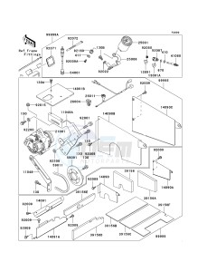 KAF 620 H [MULE 3010 4X4 HARDWOODS GREEN HD] (H6F-H8F) H6F drawing OPTIONAL PARTS