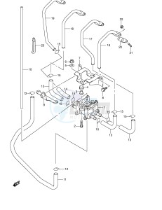 GSX1300R (E2) Hayabusa drawing 2ND AIR