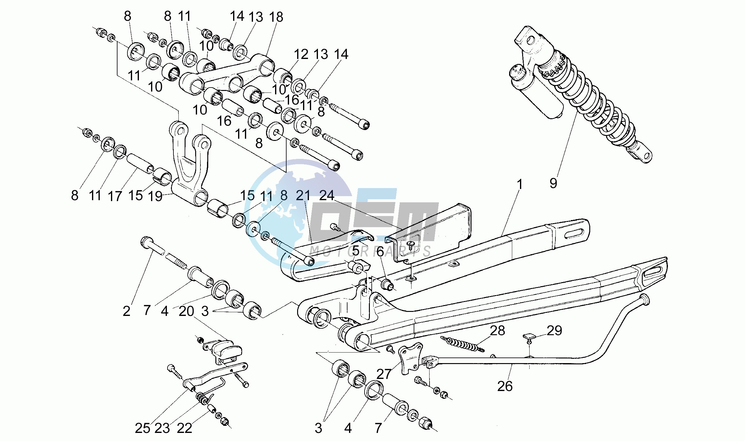 Swing arm