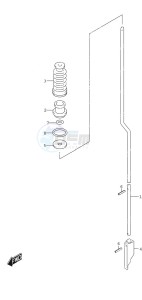 DF 6 drawing Shift Rod