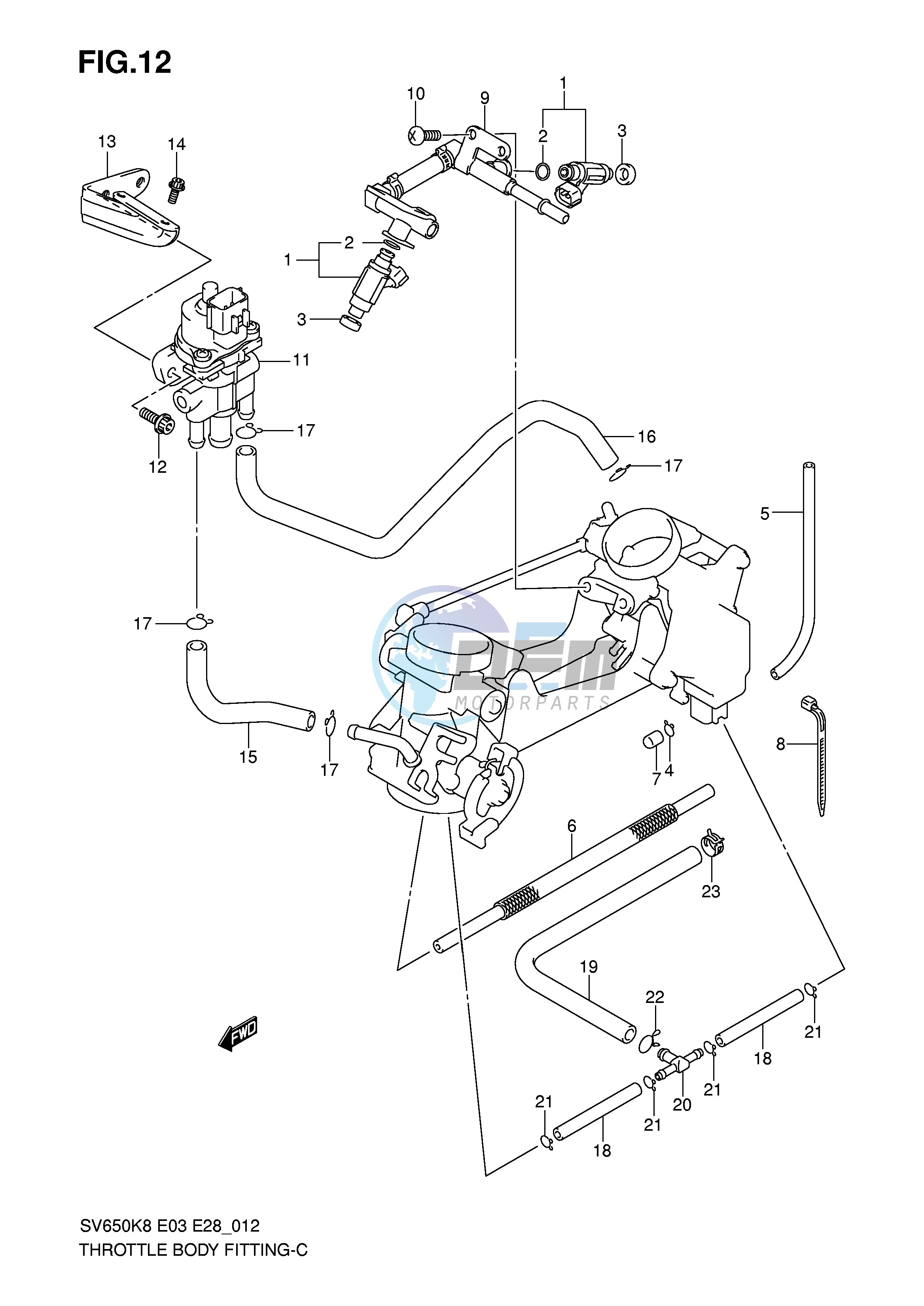 THROTTLE BODY FITTING