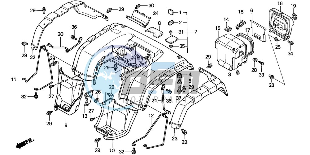 REAR FENDER (1)