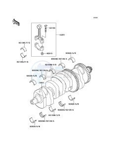 NINJA ZX-12R ZX1200-B4H FR GB GE XX (EU ME A(FRICA) drawing Crankshaft